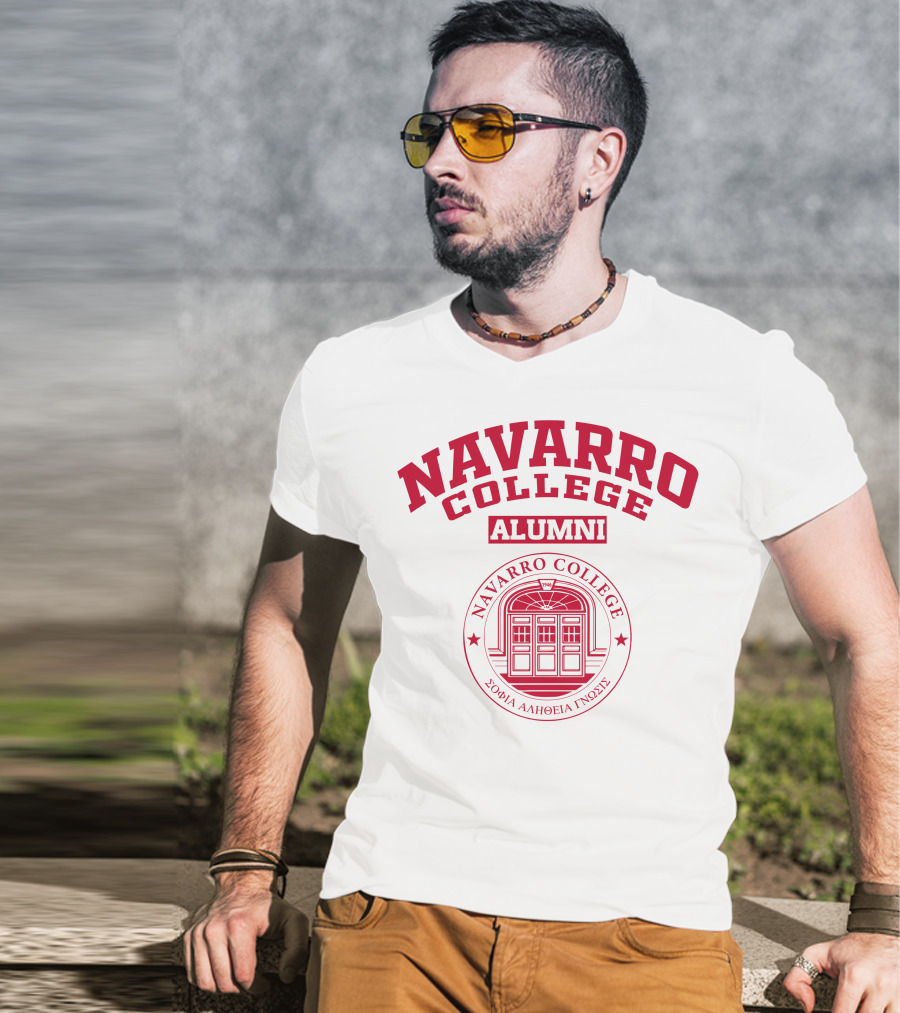 Navarro College Alumni 1959 Emblem ΣΟΦΙΑ ΑΛΗΘΕΙΑ ΓΝΩΣΙΣ T-Shirt