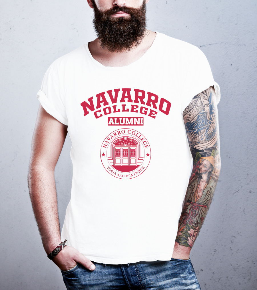 Navarro College Alumni 1959 Emblem ΣΟΦΙΑ ΑΛΗΘΕΙΑ ΓΝΩΣΙΣ T-Shirt
