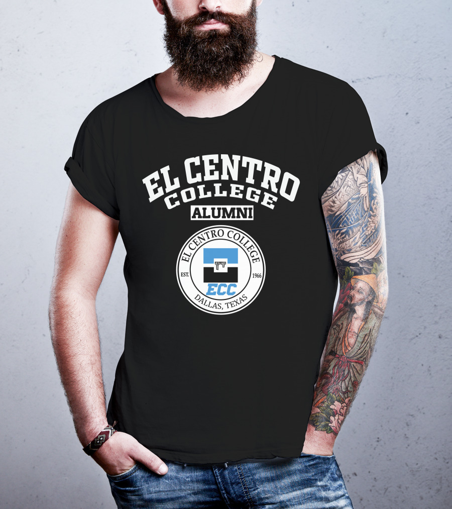 El Centro College Alumni ECC Dallas Texas Est 1966 T-Shirt