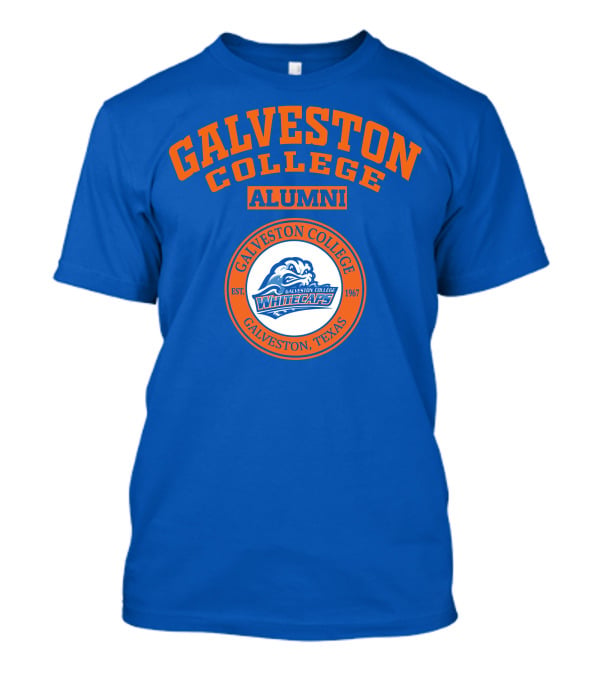 Galveston College Alumni Whitecaps Established 1967 Texas T-Shirt
