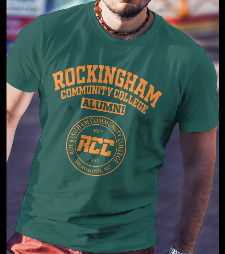 Rockingham Community College Alumni RCC Wentworth NC Est. 1966 T-Shirt