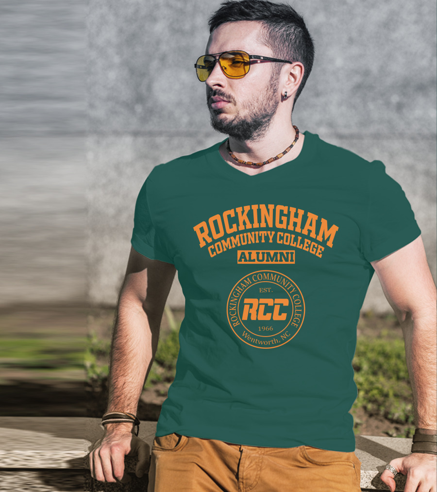 Rockingham Community College Alumni RCC Wentworth NC Est. 1966 T-Shirt
