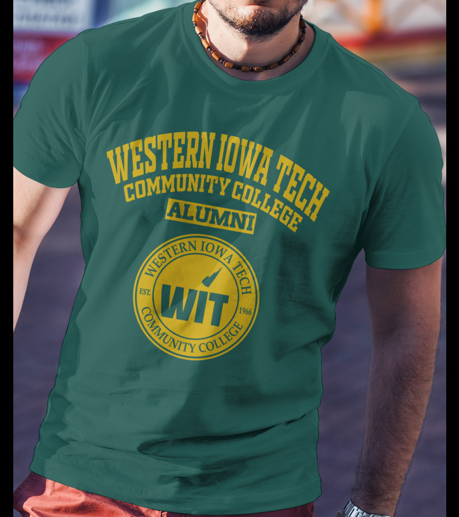 Western Iowa Tech Community College Alumni WIT Logo Est. 1966 T-Shirt