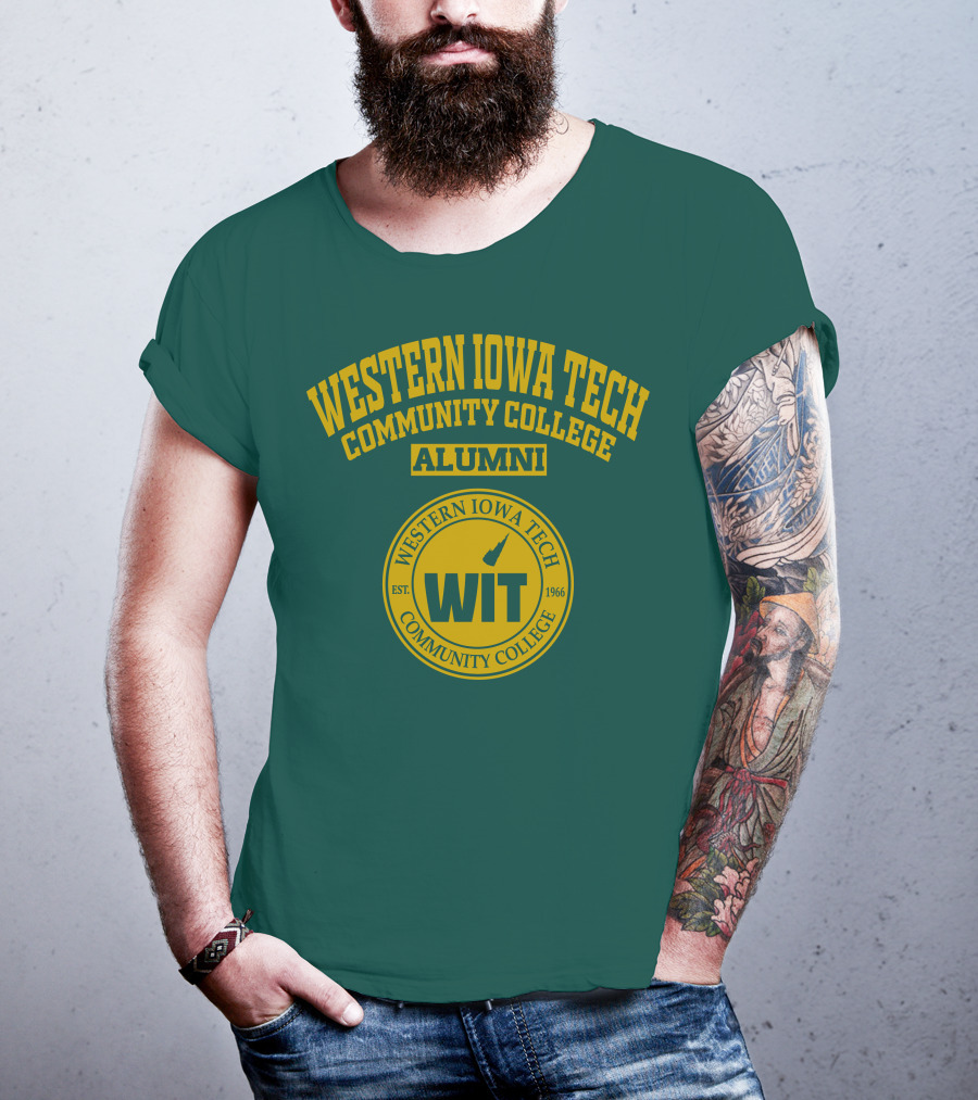Western Iowa Tech Community College Alumni WIT Logo Est. 1966 T-Shirt