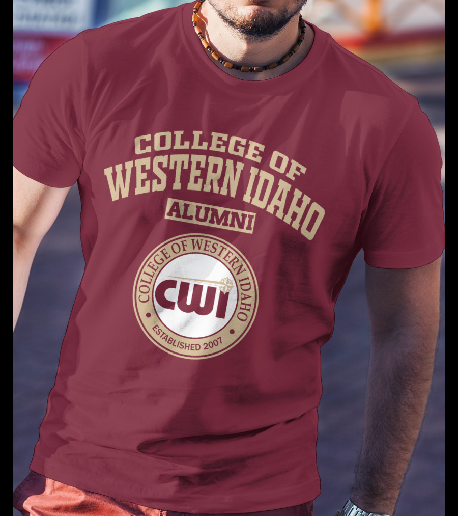 College Of Western Idaho Alumni Established 2007 CWI T-Shirt