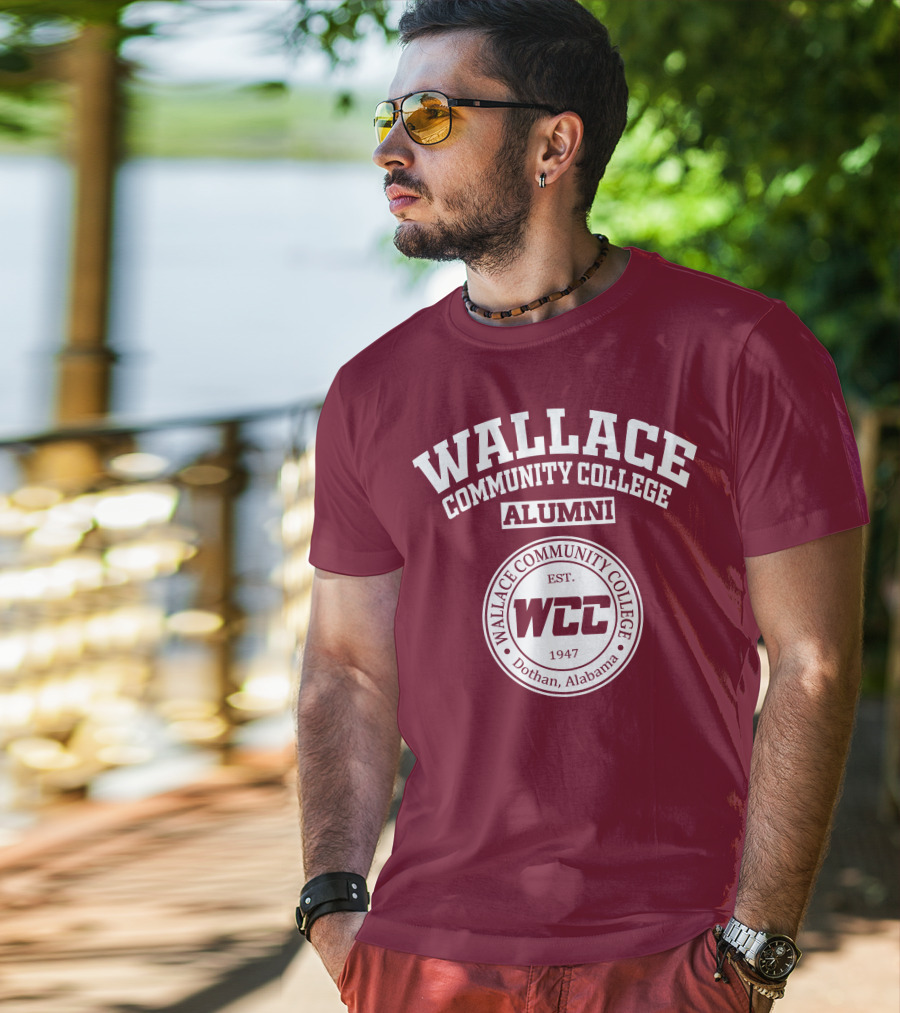 Wallace Community College Alumni WCC Dothan Alabama Est 1947 T-Shirt