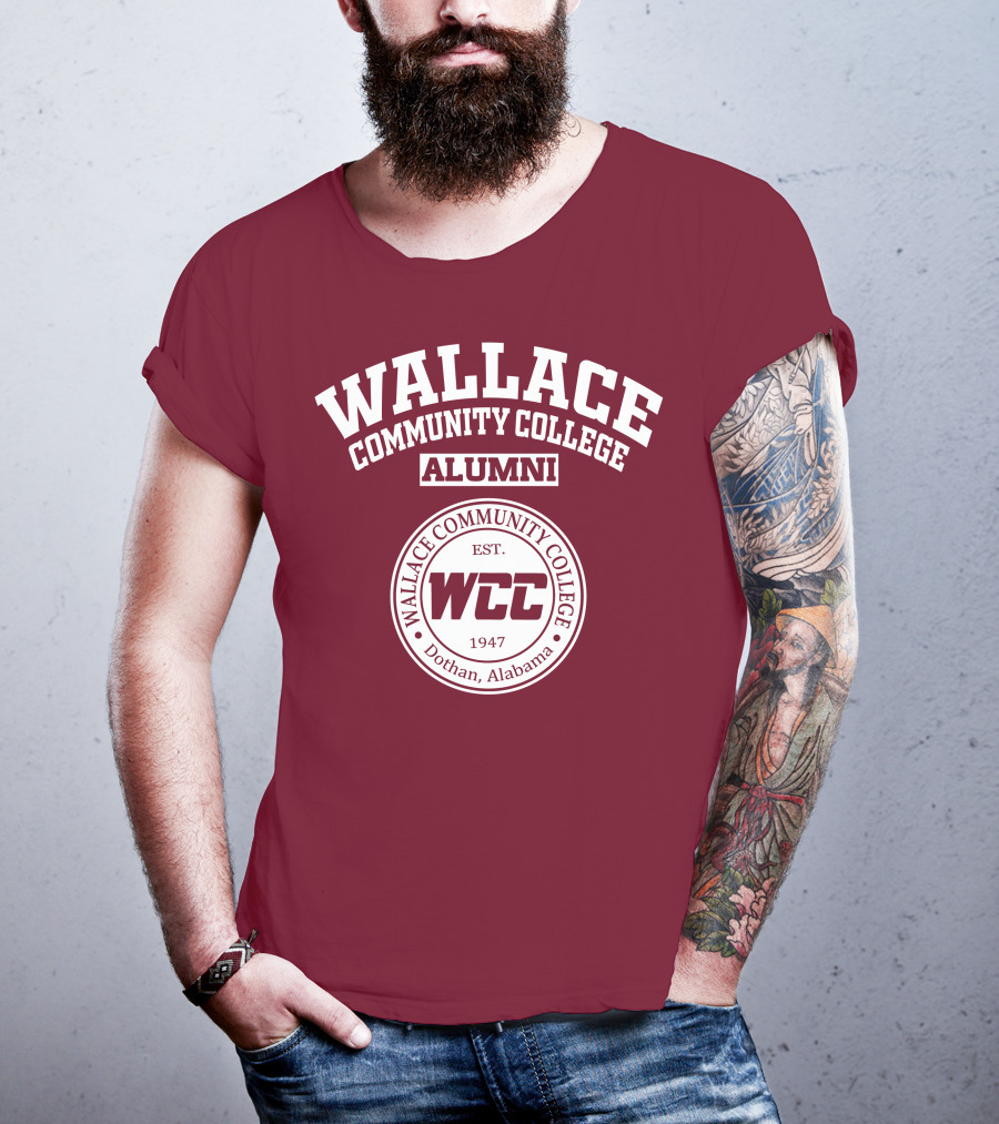 Wallace Community College Alumni WCC Dothan Alabama Est 1947 T-Shirt