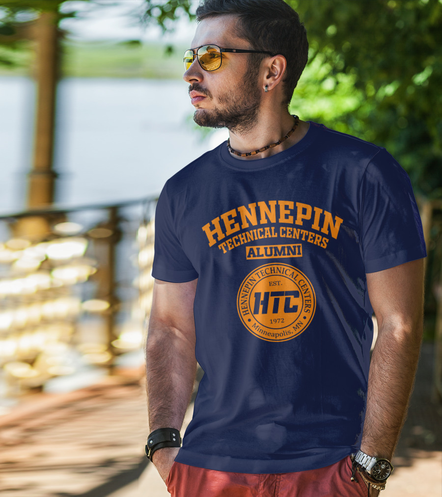 Hennepin Technical Centers Alumni HTC Est. 1972 Minneapolis MN T-Shirt