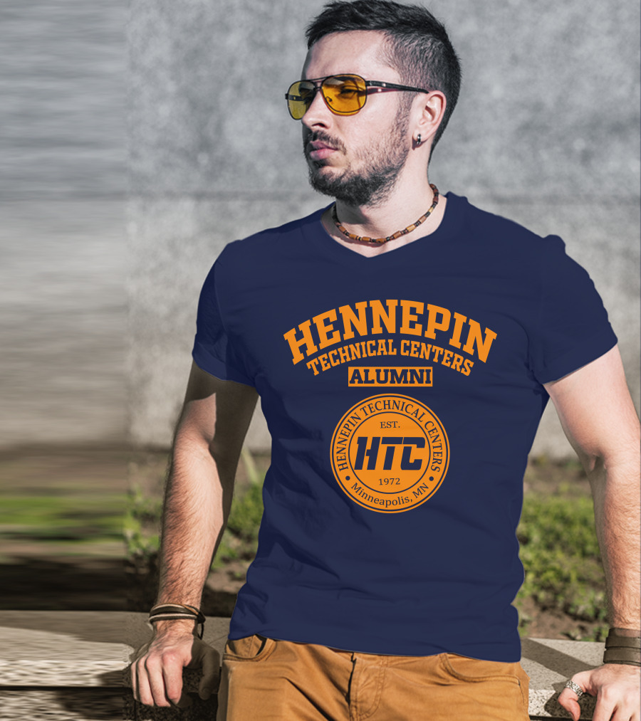 Hennepin Technical Centers Alumni HTC Est. 1972 Minneapolis MN T-Shirt