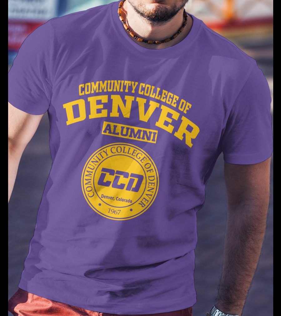 Community College Of Denver Alumni CCD 1967 Denver Colorado T-Shirt