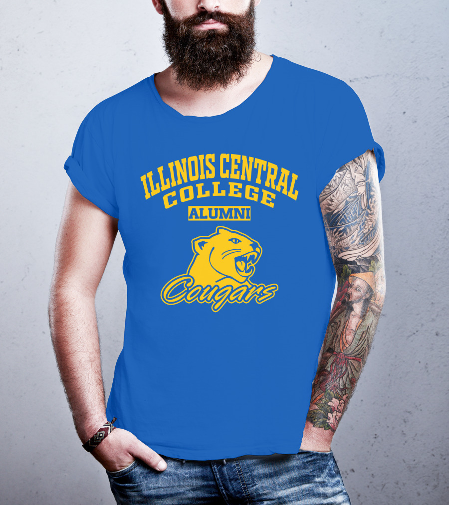 Illinois Central College Alumni Cougars T-Shirt