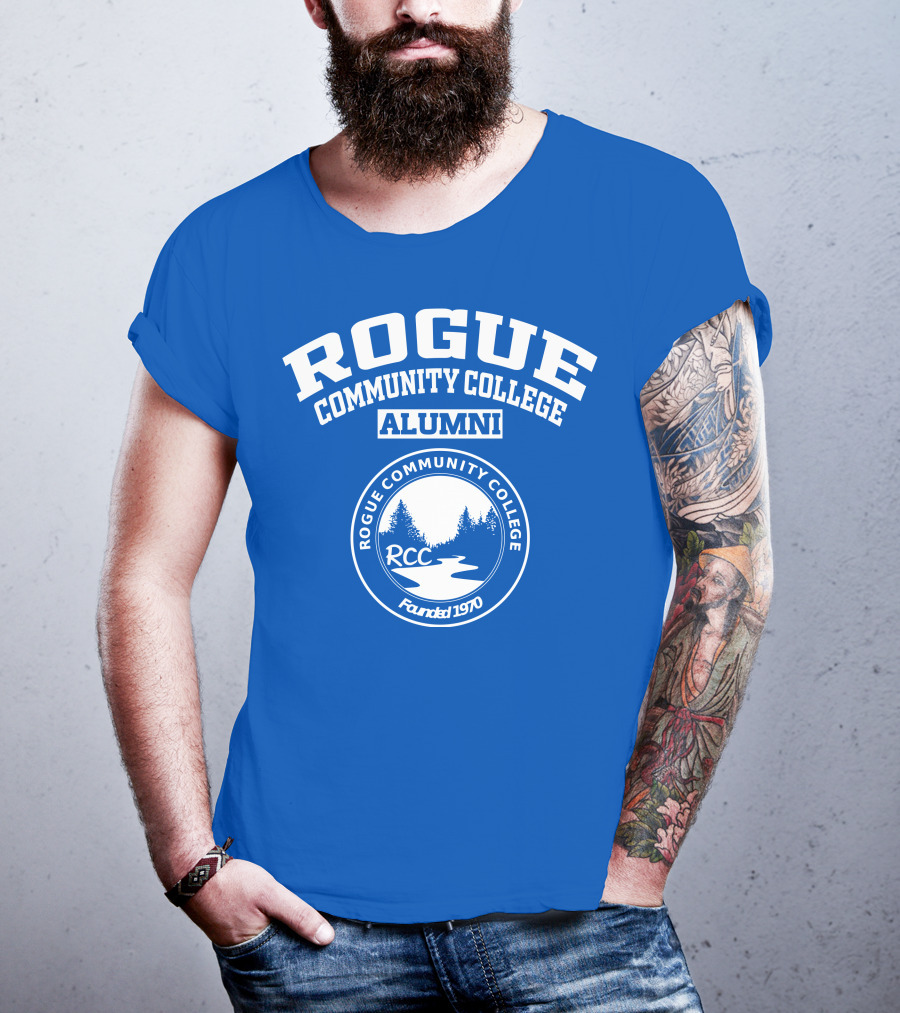 Rogue Community College Alumni RCC Founded 1970 T-Shirt