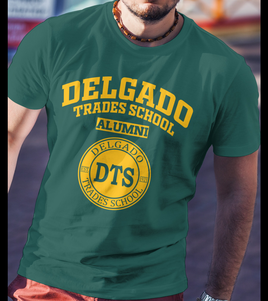 Delgado Trades School Alumni DTS EST 1921 T-Shirt