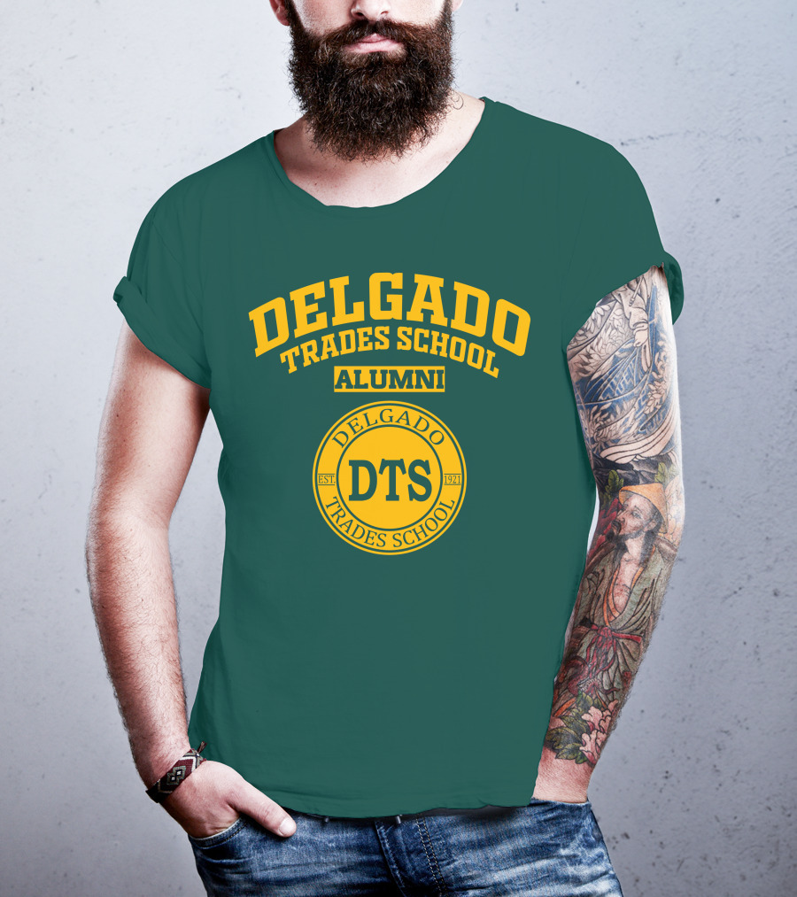 Delgado Trades School Alumni DTS EST 1921 T-Shirt