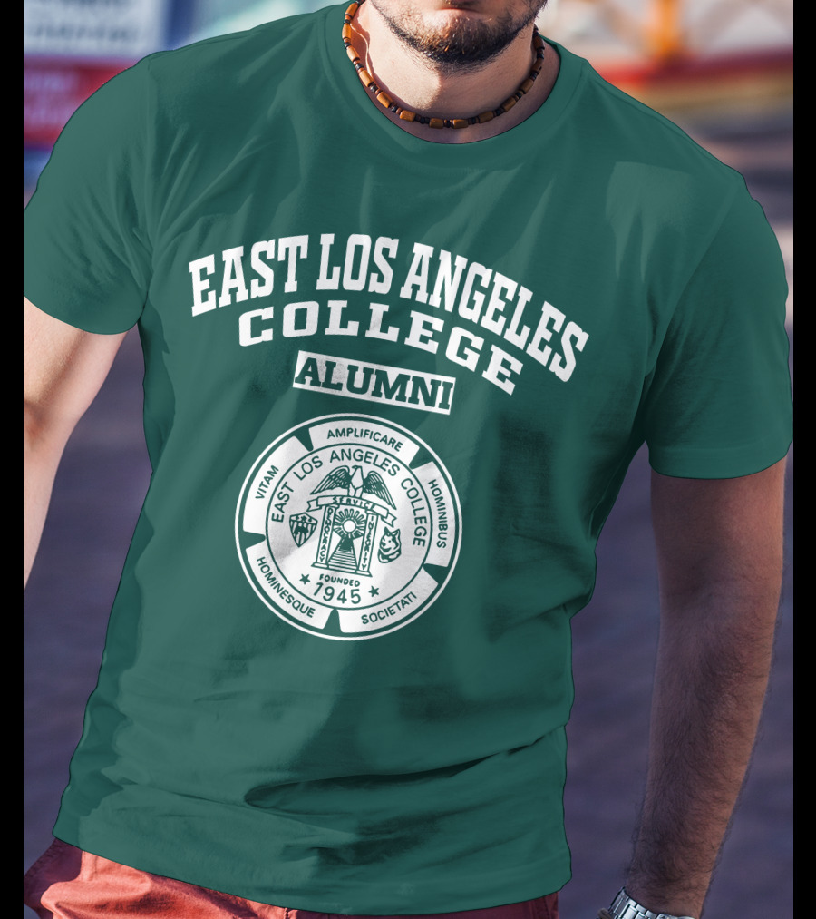 East Los Angeles College Alumni Seal Vitam Amplificare Hominibus 1945 T-Shirt