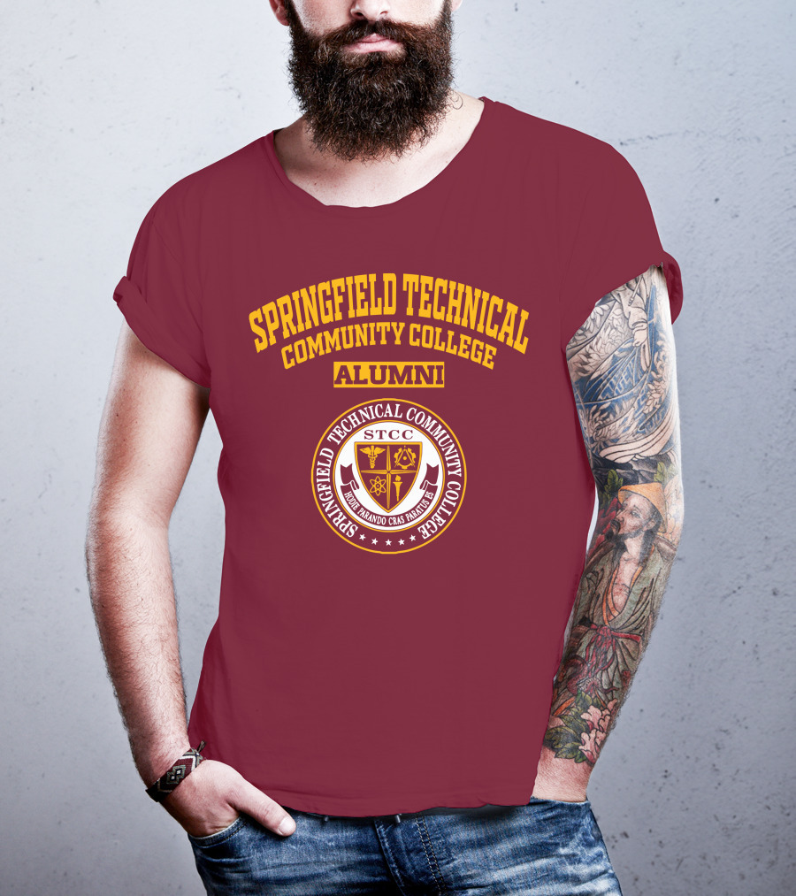 Springfield Technical Community College Alumni STCC Honor Mandao Cras Parturus T-Shirt