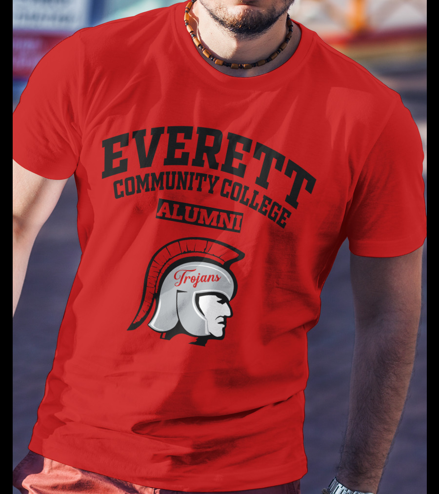 Everett Community College Alumni Trojans T-Shirt
