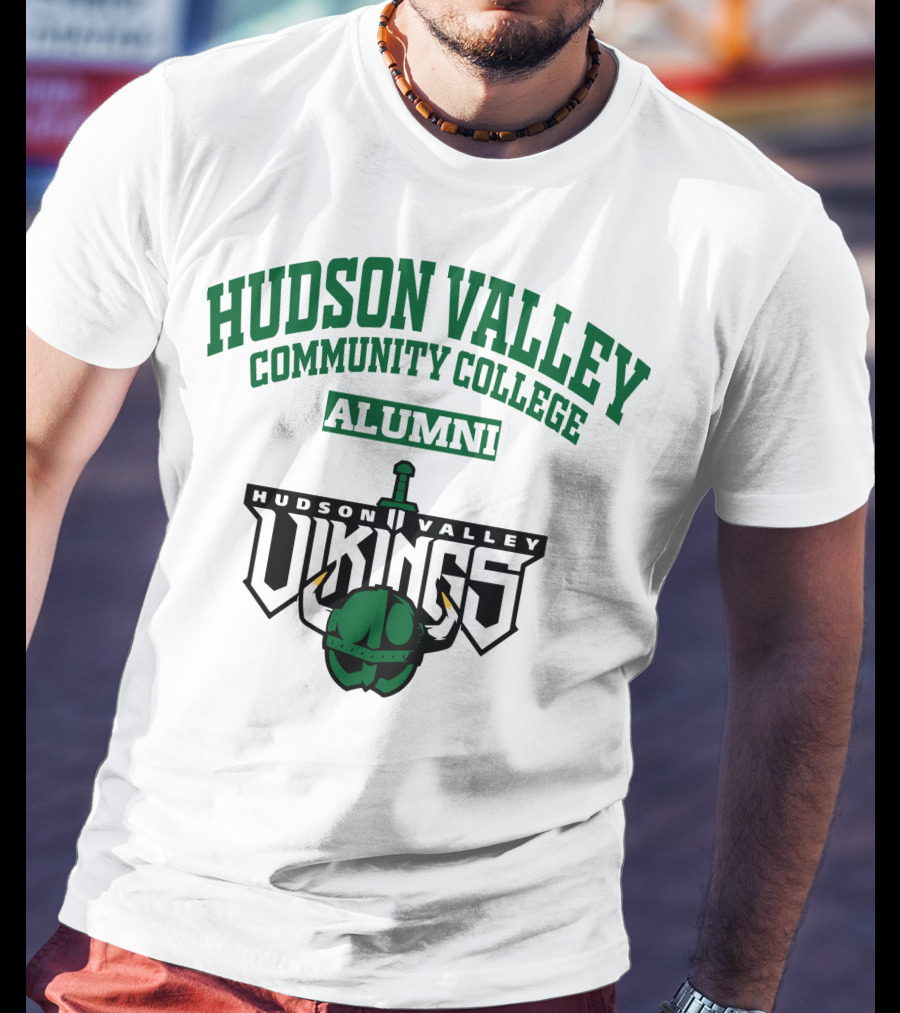 Hudson Valley Community College Alumni Vikings T-Shirt