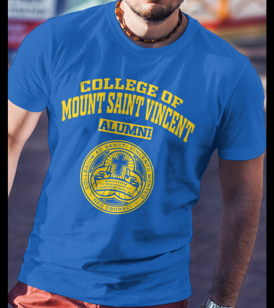 College Of Mount Saint Vincent Alumni Collegium Ad Sancti Vincentii Montem Neo Eboraci T-Shirt