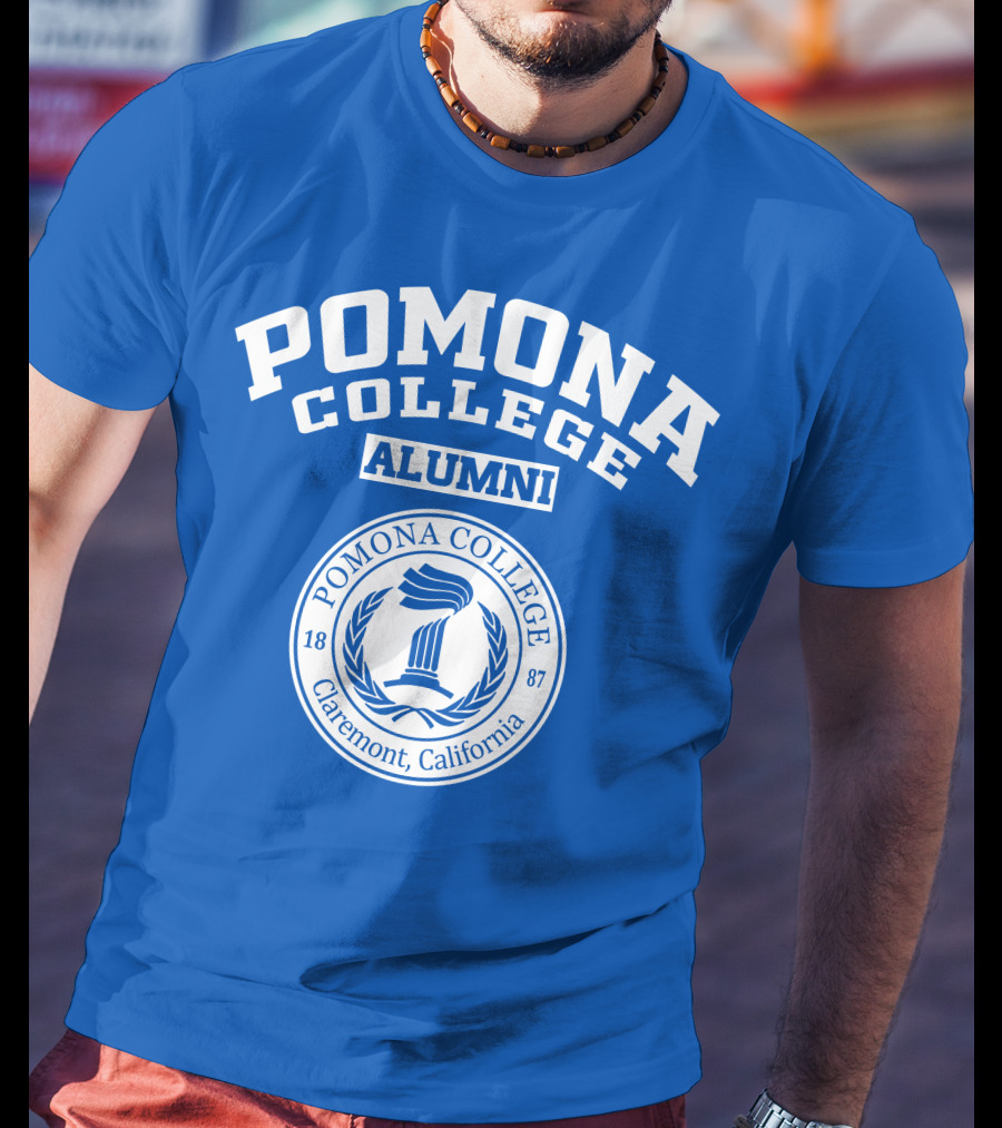 Pomona College Alumni Seal Claremont California 1887 T-Shirt