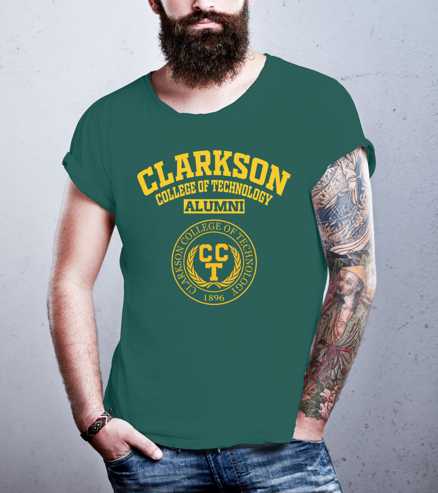 CLARKSON COLLEGE OF TECHNOLOGY ALUMNI 1896 CCT T-Shirt