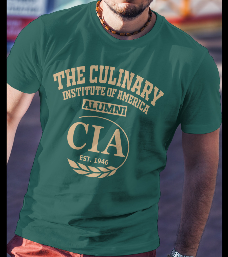 The Culinary Institute Of America Alumni CIA Est. 1946 T-Shirt