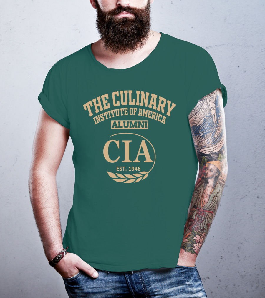 The Culinary Institute Of America Alumni CIA Est. 1946 T-Shirt