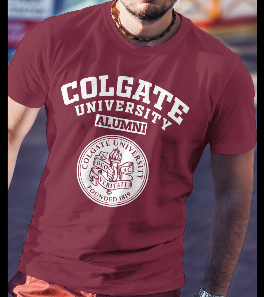 Colgate University Alumni Deo Veritati Seal Founded 1819 T-Shirt