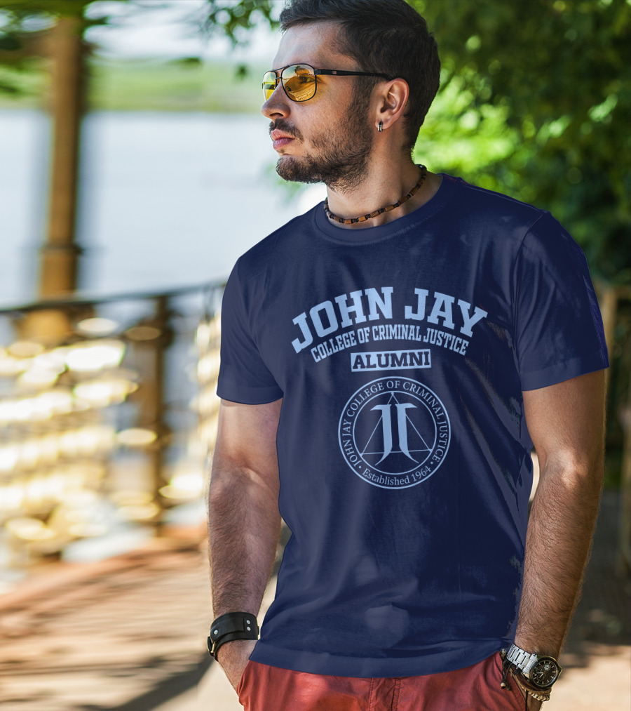 John Jay College Of Criminal Justice Alumni Established 1964 T-Shirt