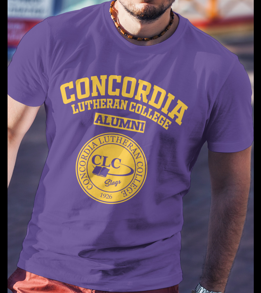 CONCORDIA LUTHERAN COLLEGE ALUMNI CLC STAGS 1926 T-Shirt