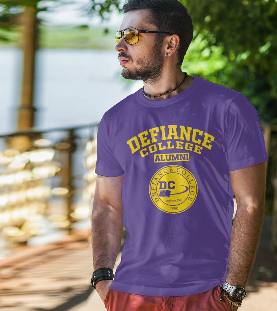 Defiance College Alumni DC Logo Defiance Ohio 1850 T-Shirt
