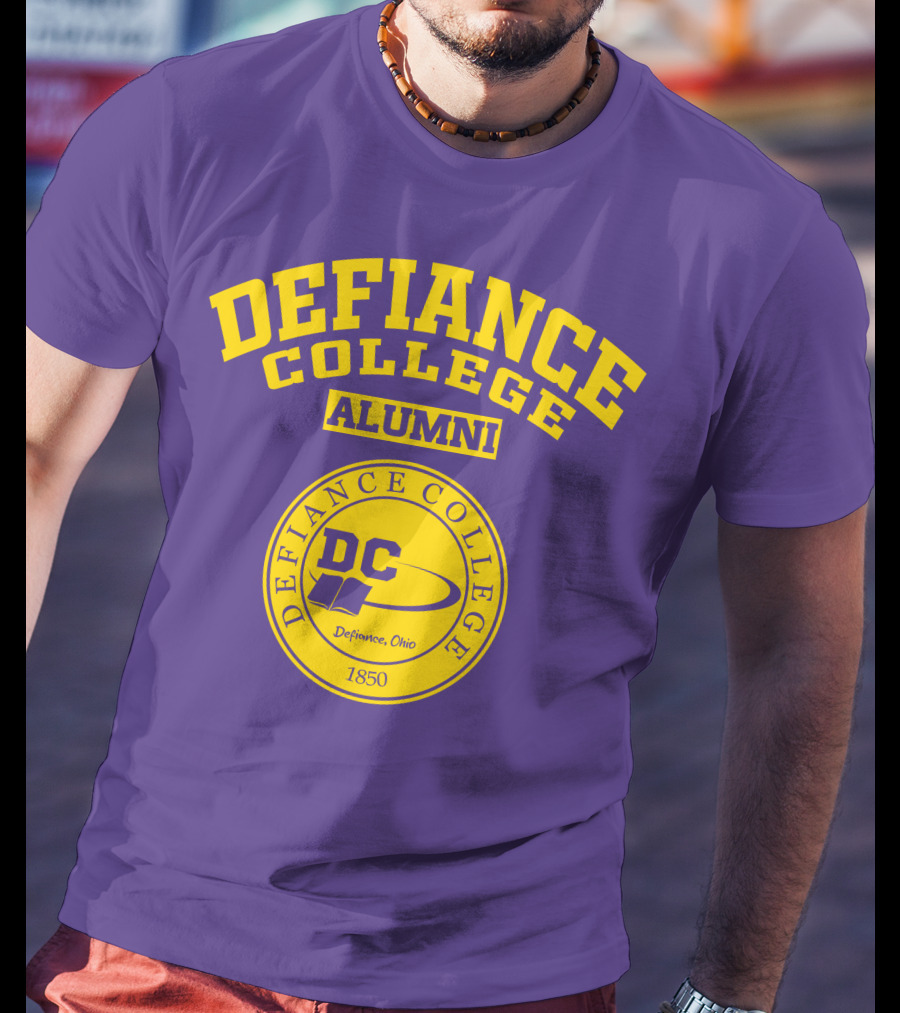 Defiance College Alumni DC Logo Defiance Ohio 1850 T-Shirt