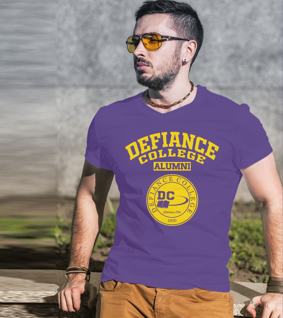 Defiance College Alumni DC Logo Defiance Ohio 1850 T-Shirt