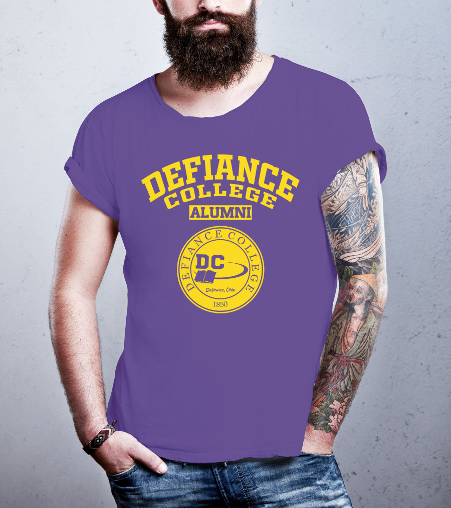 Defiance College Alumni DC Logo Defiance Ohio 1850 T-Shirt