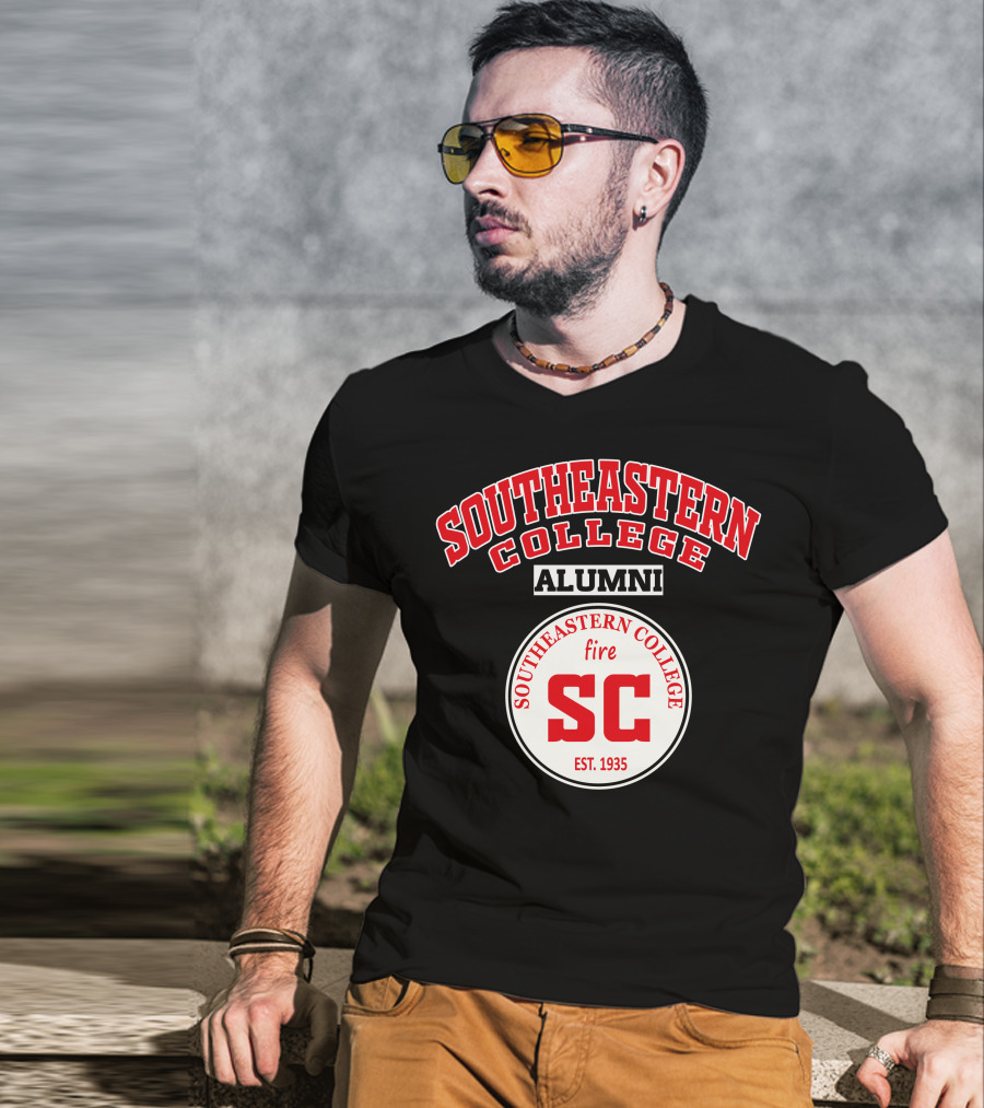 Southeastern College Alumni Fire SC Est. 1935 T-Shirt