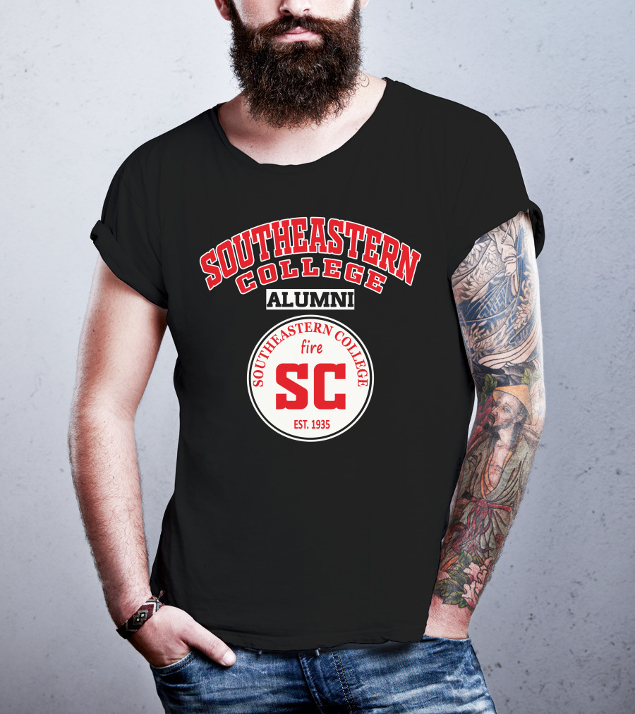 Southeastern College Alumni Fire SC Est. 1935 T-Shirt