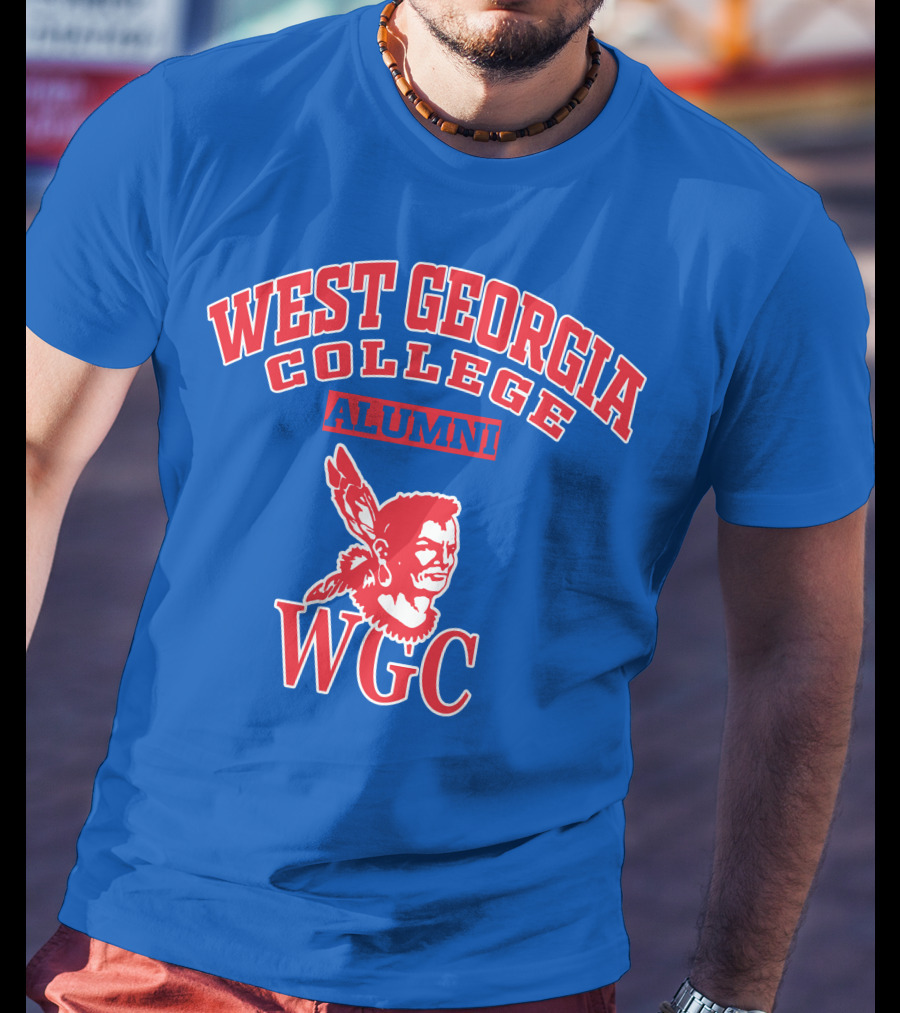 West Georgia College Alumni WGC Logo Native American T-Shirt