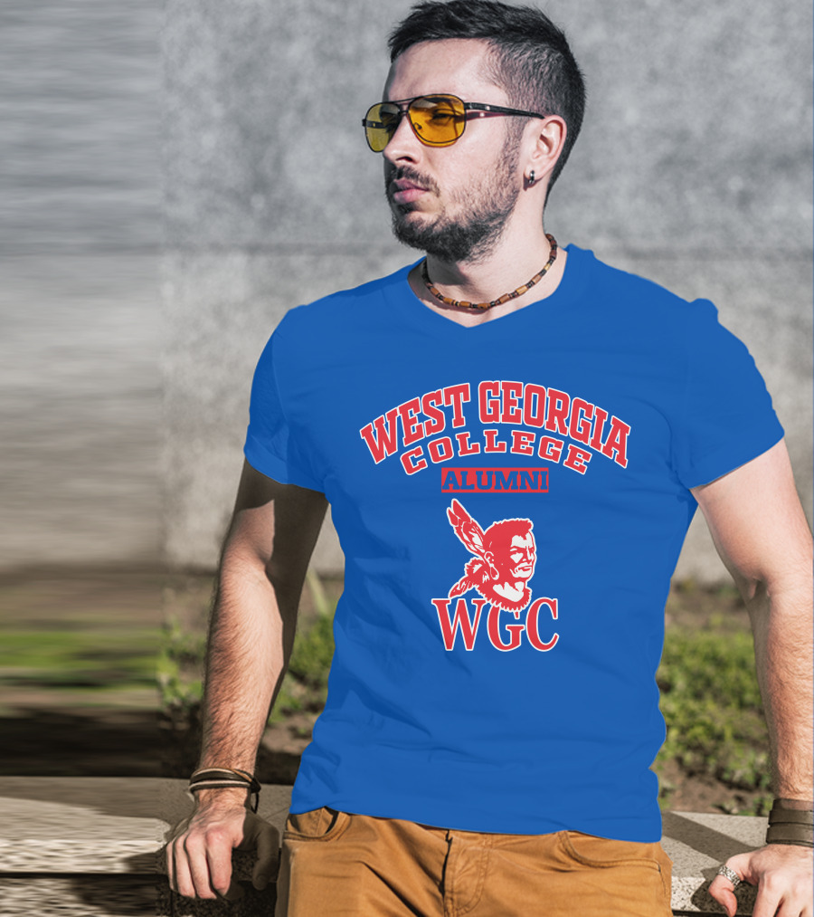 West Georgia College Alumni WGC Logo Native American T-Shirt