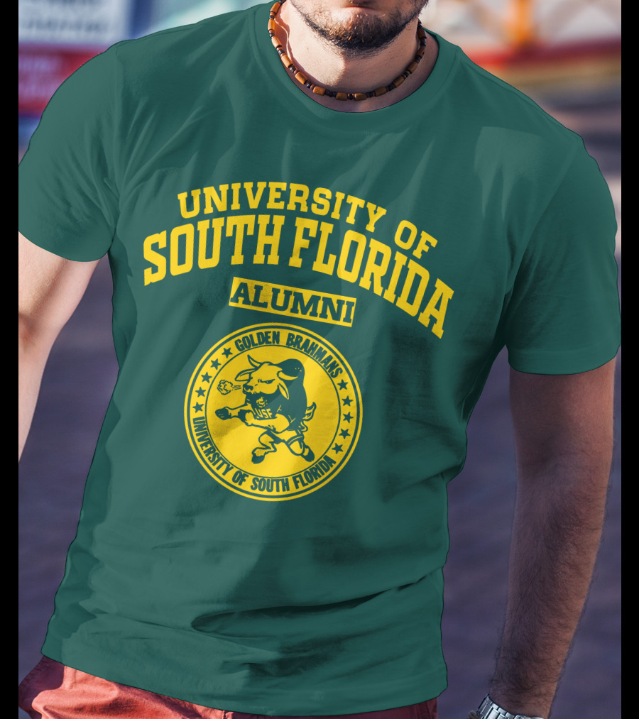 University Of South Florida Alumni Golden Brahmans T-Shirt