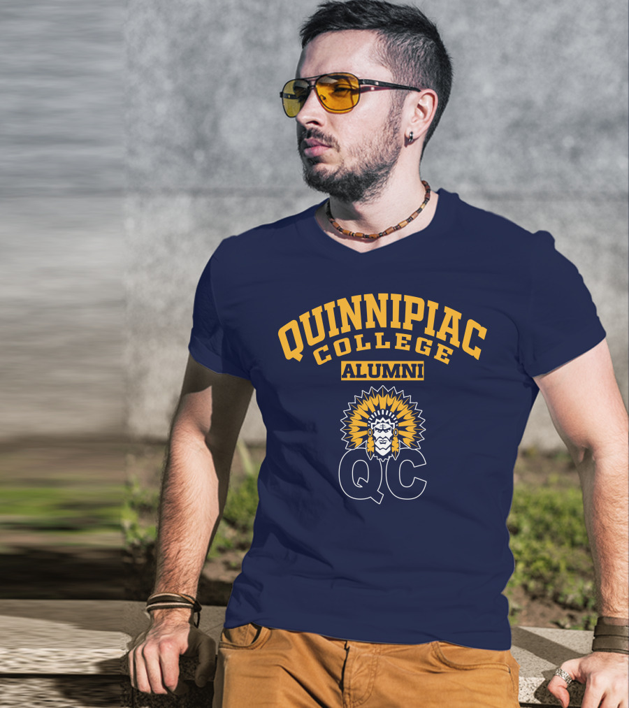 Quinnipiac College Alumni Qc T-Shirt
