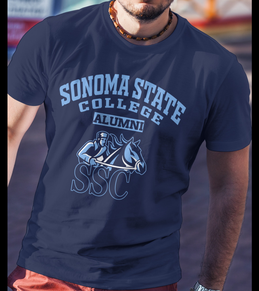 Sonoma State College Alumni SSC Horseman T-Shirt