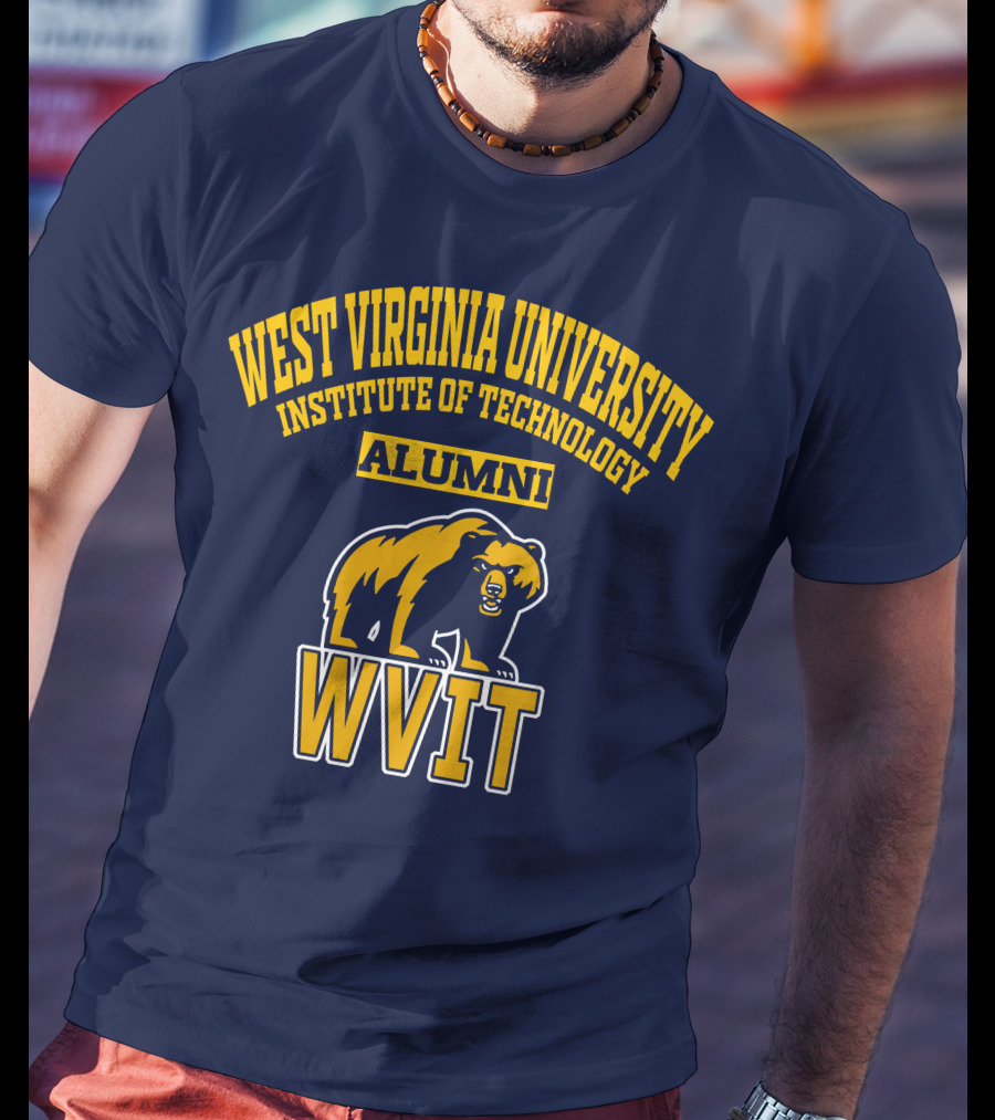West Virginia University Institute Of Technology Alumni WVIT Bear T-Shirt