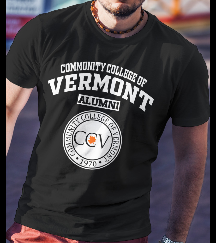 Community College Of Vermont Alumni 1970 Seal CCV T-Shirt