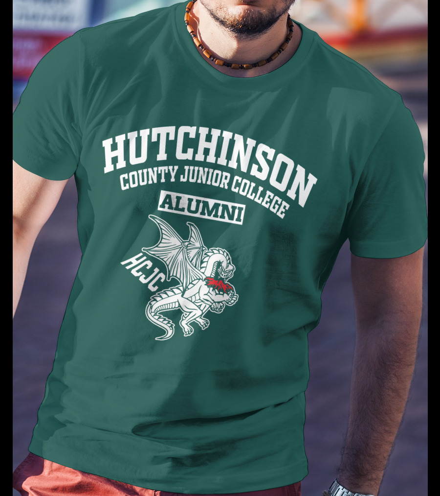 Hutchinson County Junior College Alumni HCJC Dragon T-Shirt