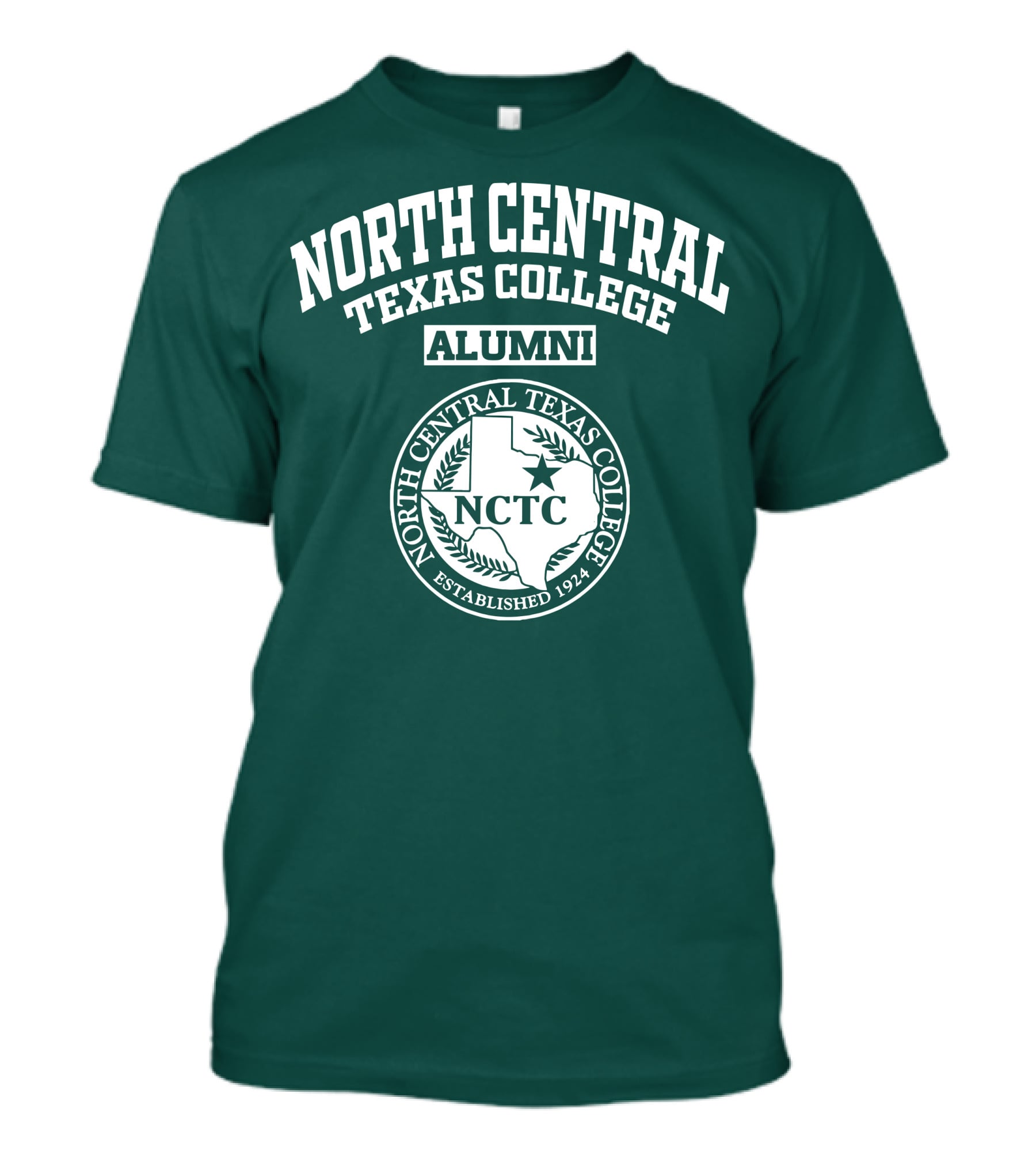 North Central Texas College Alumni NCTC Established 1924 T-Shirt