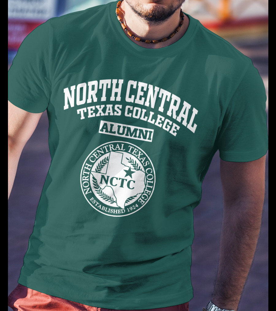 North Central Texas College Alumni NCTC Established 1924 T-Shirt