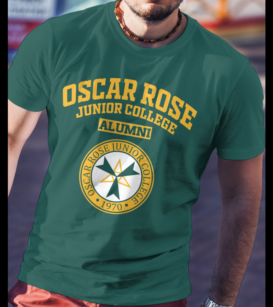Oscar Rose Junior College Alumni 1970 Circle Emblem T-Shirt