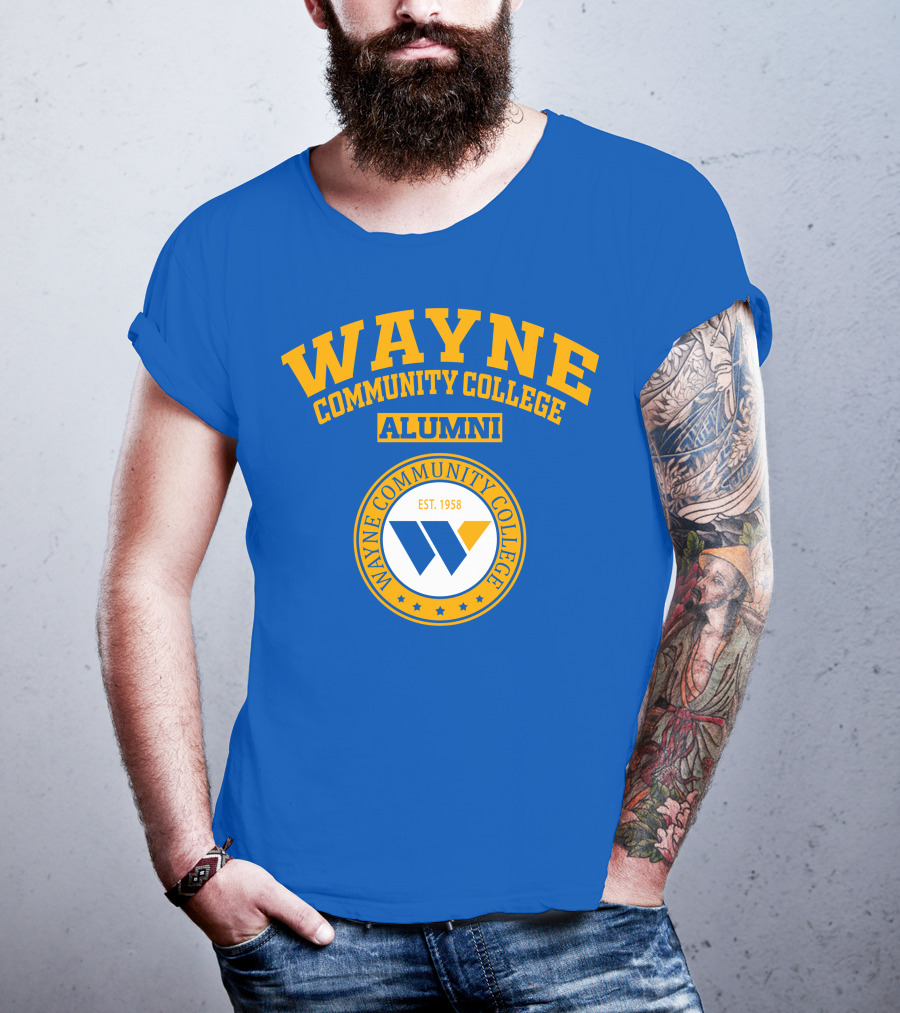 Wayne Community College Alumni EST. 1958 T-Shirt
