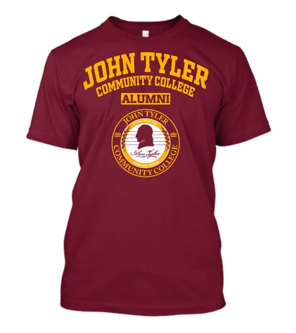John Tyler Community College Alumni Established 1967 Deeds Not Words T-Shirt
