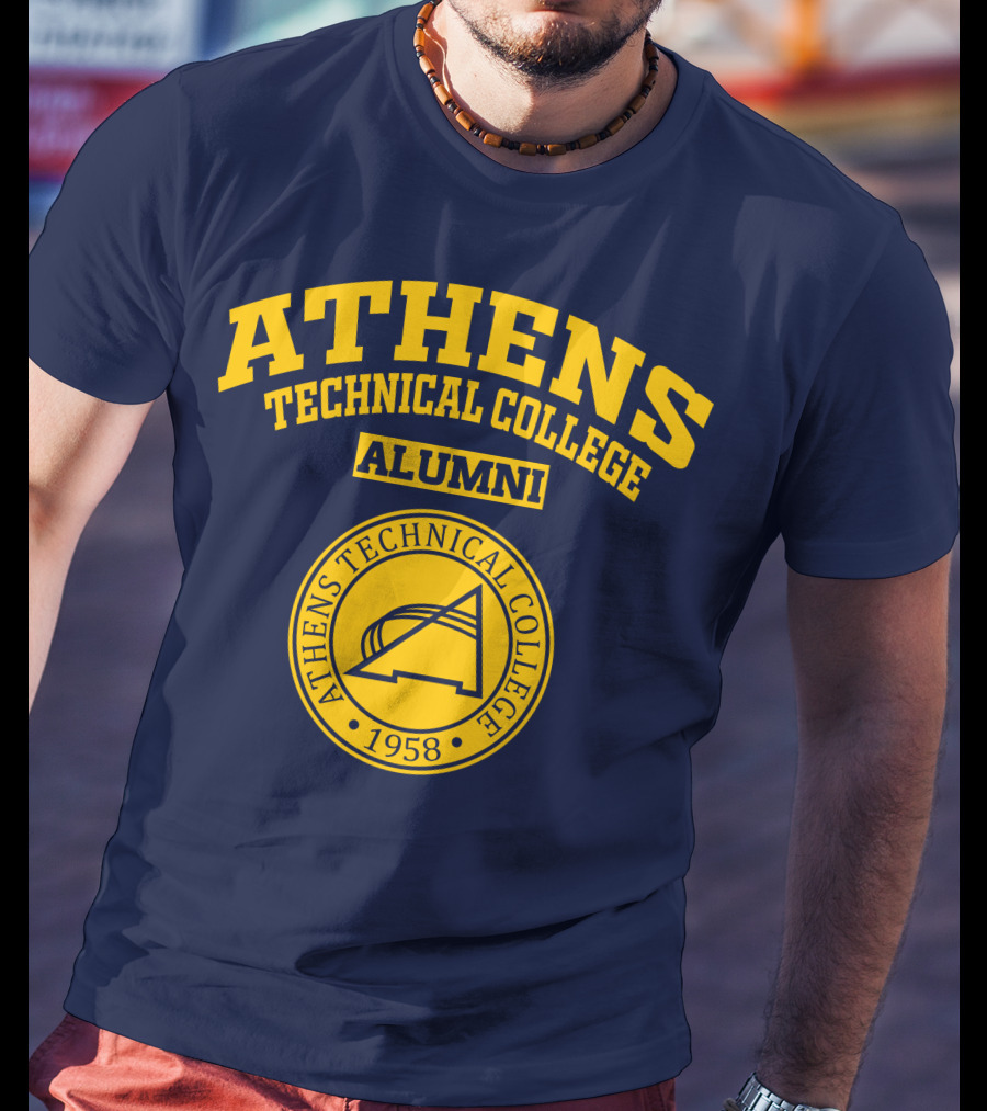 Athens Technical College Alumni 1958 Emblem T-Shirt